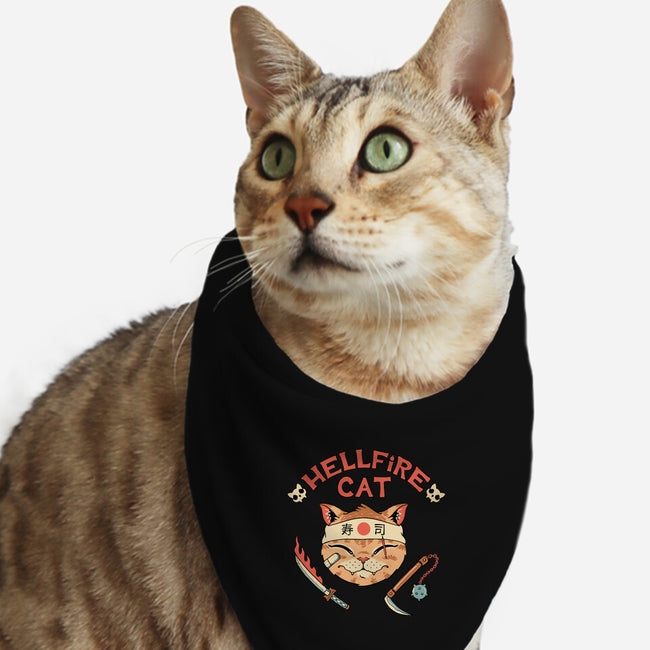 Hellfire Cat Meowster-Cat-Bandana-Pet Collar-vp021