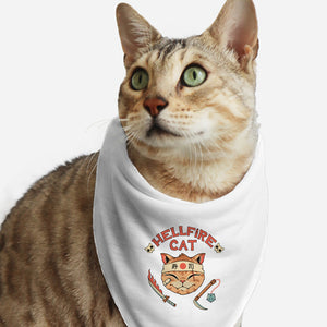 Hellfire Cat Meowster-Cat-Bandana-Pet Collar-vp021
