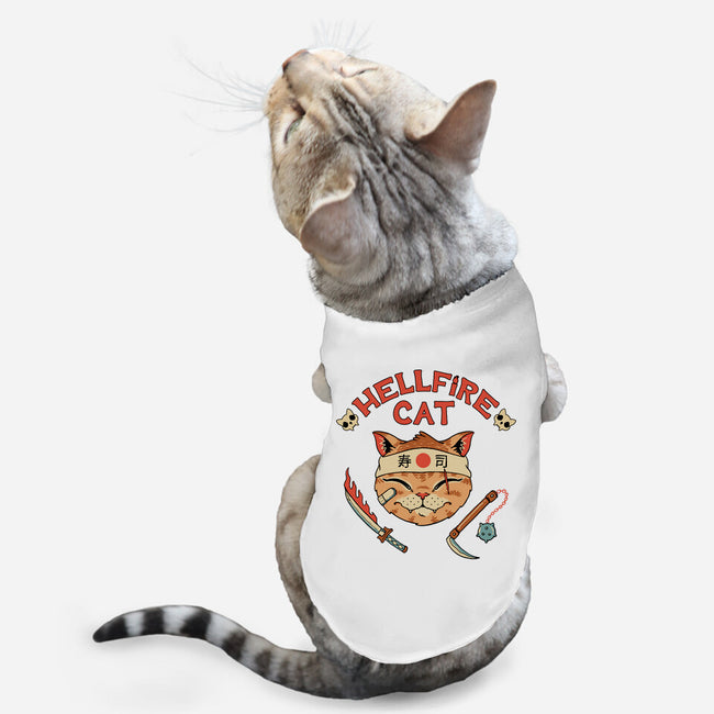 Hellfire Cat Meowster-Cat-Basic-Pet Tank-vp021