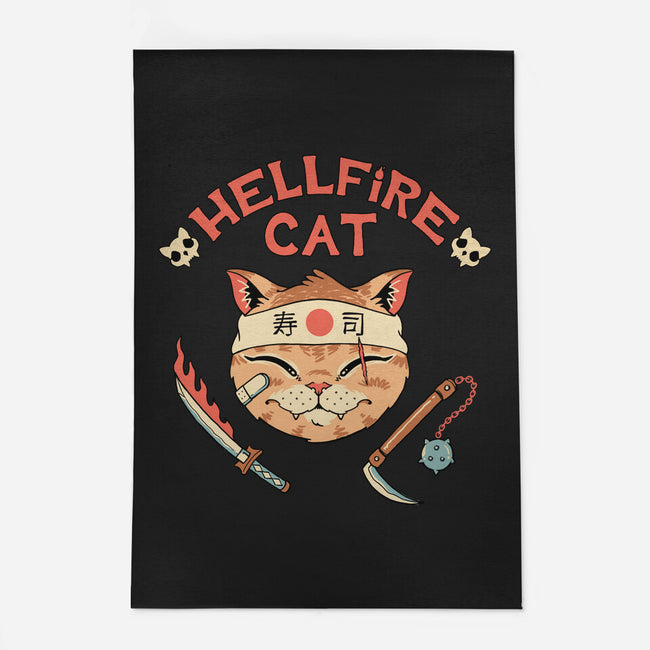 Hellfire Cat Meowster-None-Indoor-Rug-vp021