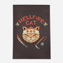 Hellfire Cat Meowster-None-Indoor-Rug-vp021