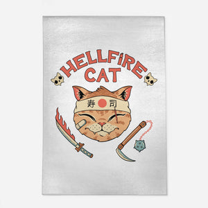 Hellfire Cat Meowster-None-Indoor-Rug-vp021