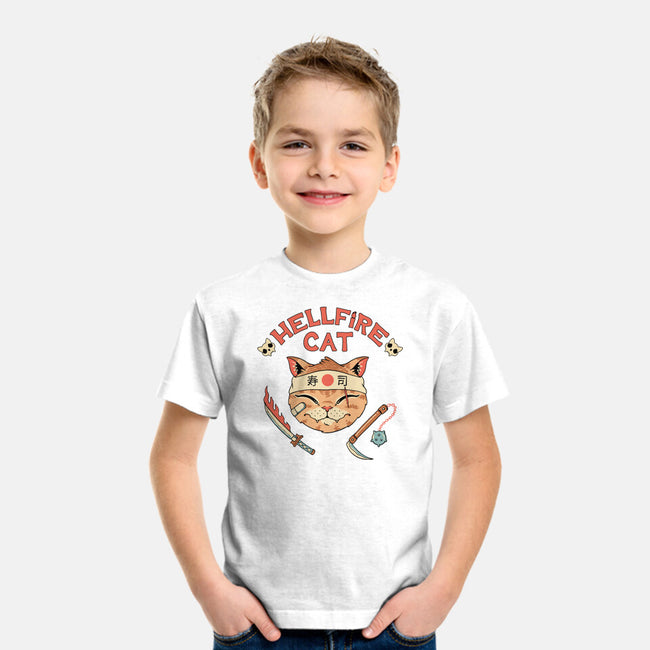 Hellfire Cat Meowster-Youth-Basic-Tee-vp021