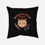 Hellfire Cat Meowster-None-Non-Removable Cover w Insert-Throw Pillow-vp021