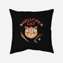 Hellfire Cat Meowster-None-Removable Cover-Throw Pillow-vp021