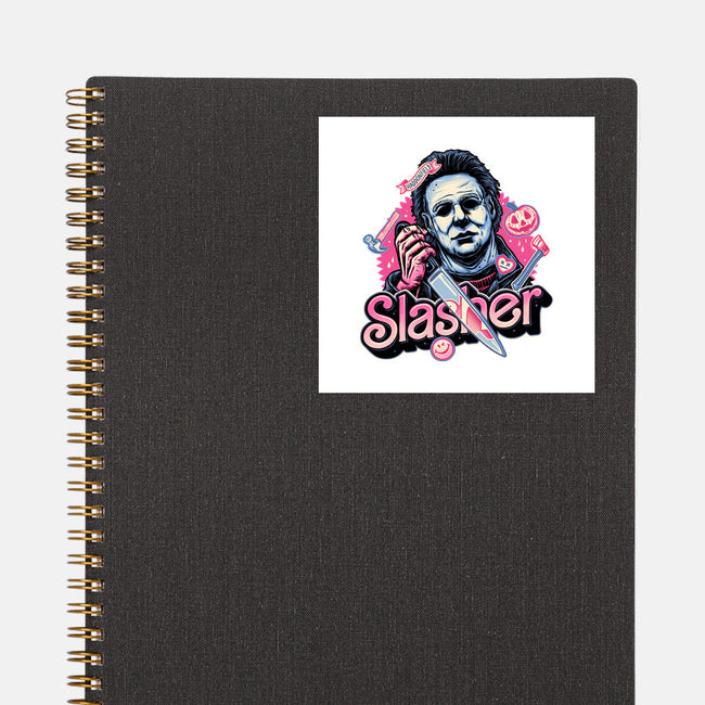 Slasher Love-None-Glossy-Sticker-glitchygorilla