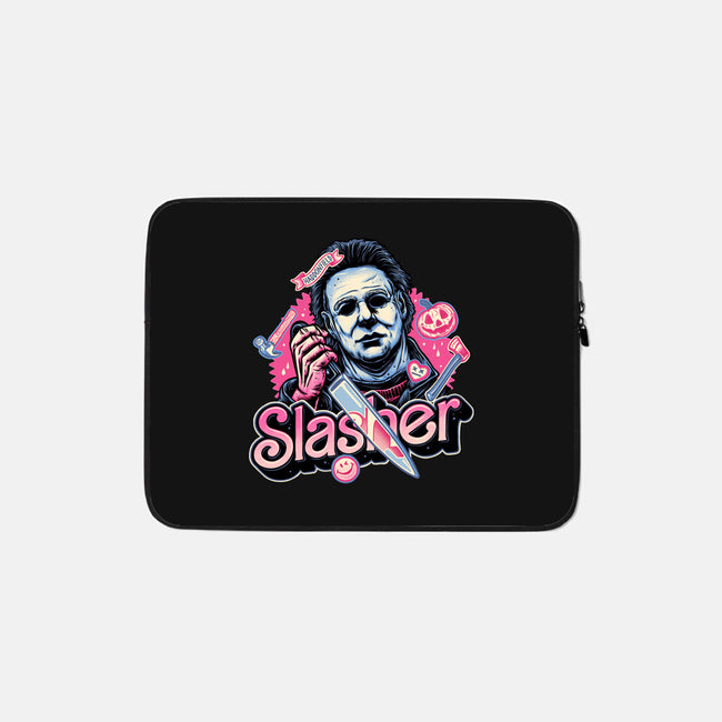 Slasher Love-None-Zippered-Laptop Sleeve-glitchygorilla