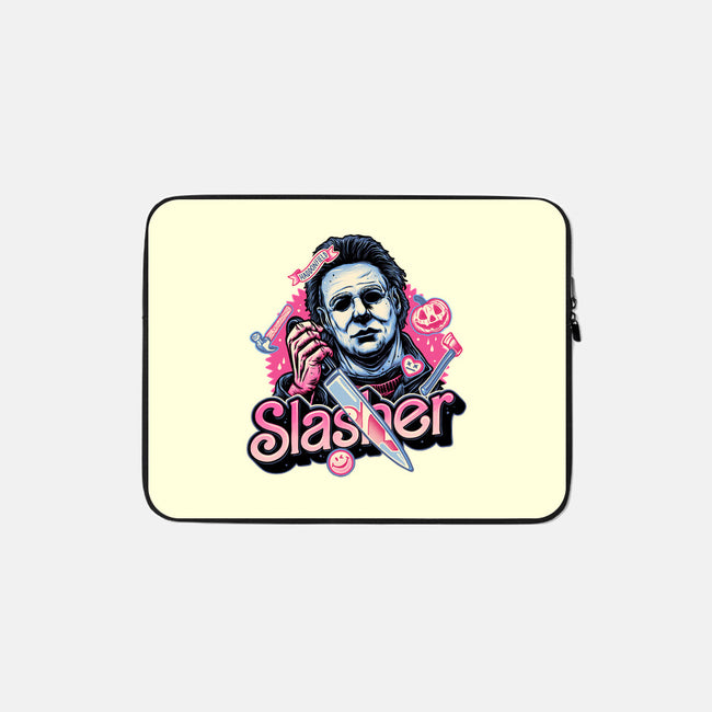 Slasher Love-None-Zippered-Laptop Sleeve-glitchygorilla