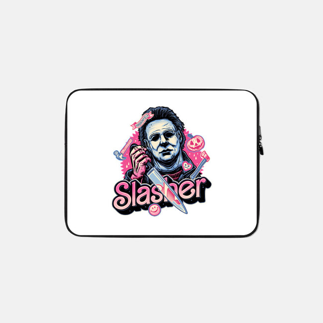 Slasher Love-None-Zippered-Laptop Sleeve-glitchygorilla