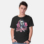 Slasher Love-Mens-Basic-Tee-glitchygorilla