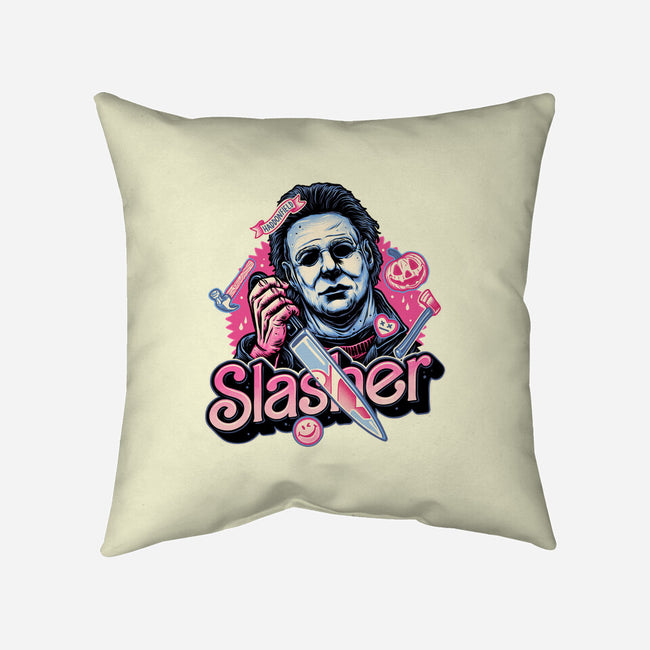 Slasher Love-None-Non-Removable Cover w Insert-Throw Pillow-glitchygorilla