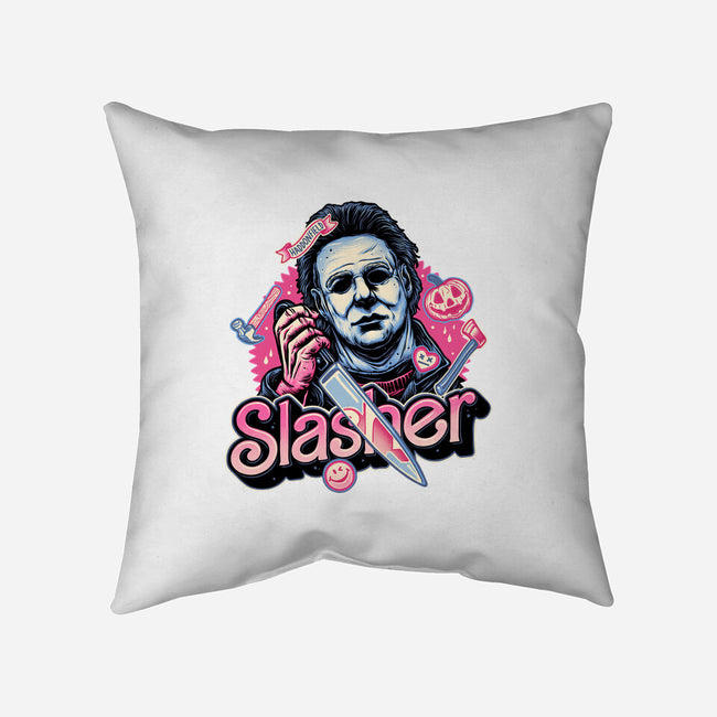 Slasher Love-None-Non-Removable Cover w Insert-Throw Pillow-glitchygorilla