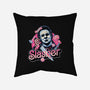 Slasher Love-None-Removable Cover-Throw Pillow-glitchygorilla