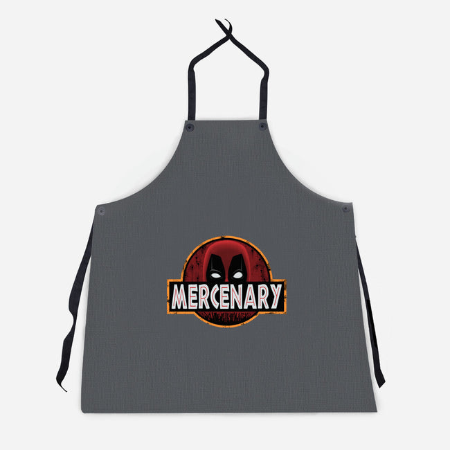 Mercenary Park-Unisex-Kitchen-Apron-pigboom