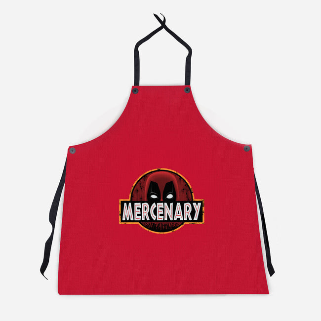 Mercenary Park-Unisex-Kitchen-Apron-pigboom