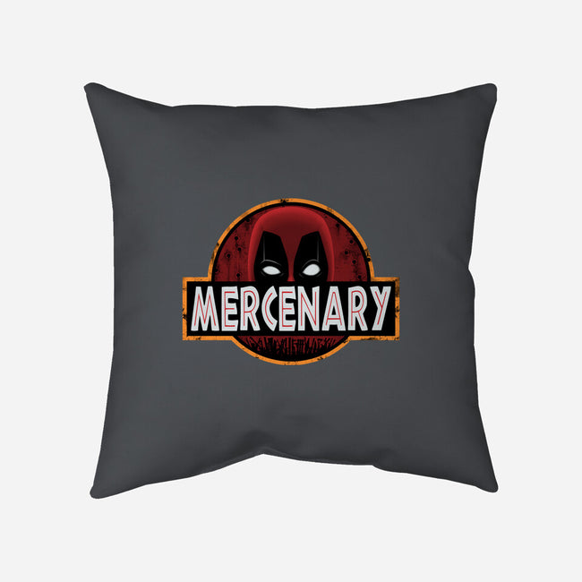 Mercenary Park-None-Non-Removable Cover w Insert-Throw Pillow-pigboom