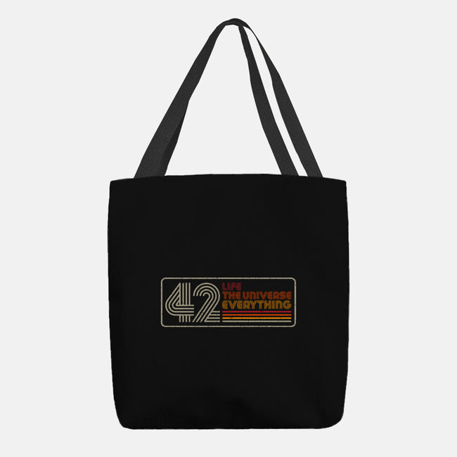 Retro 42-None-Basic Tote-Bag-DrMonekers