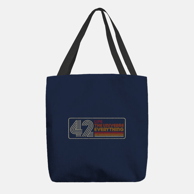 Retro 42-None-Basic Tote-Bag-DrMonekers