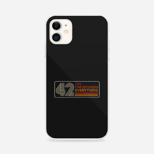 Retro 42-iPhone-Snap-Phone Case-DrMonekers