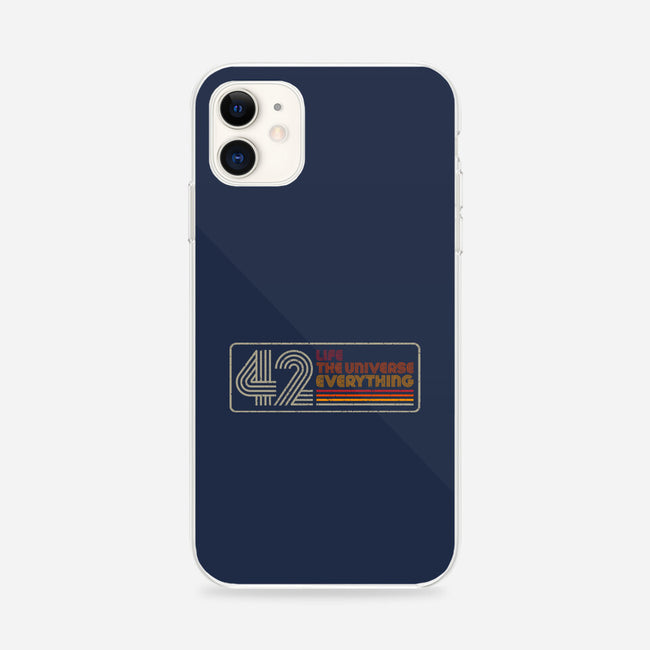 Retro 42-iPhone-Snap-Phone Case-DrMonekers