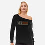 Retro 42-Womens-Off Shoulder-Sweatshirt-DrMonekers