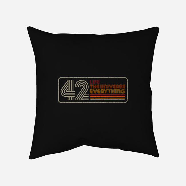 Retro 42-None-Removable Cover-Throw Pillow-DrMonekers