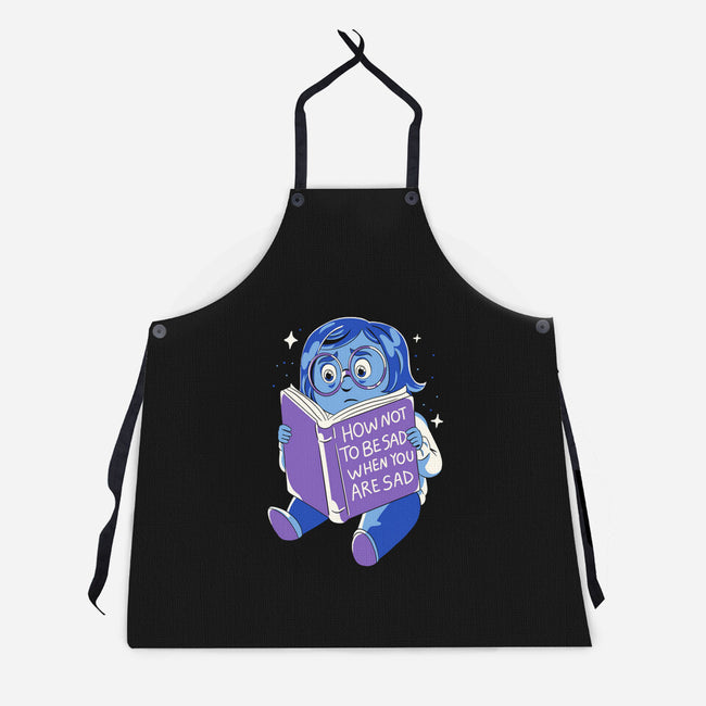 How Not To Be Sad-Unisex-Kitchen-Apron-yumie