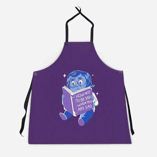 How Not To Be Sad-Unisex-Kitchen-Apron-yumie
