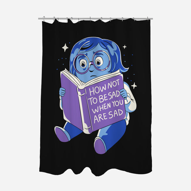 How Not To Be Sad-None-Polyester-Shower Curtain-yumie