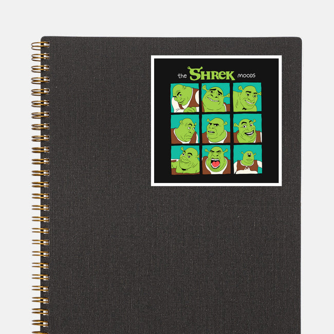 The Shrek Moods-None-Glossy-Sticker-yumie