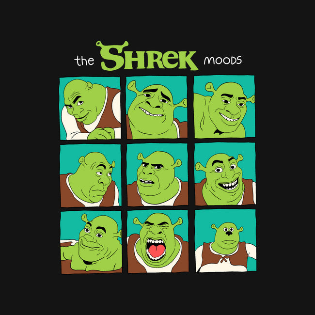 The Shrek Moods-Womens-Fitted-Tee-yumie