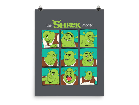 The Shrek Moods