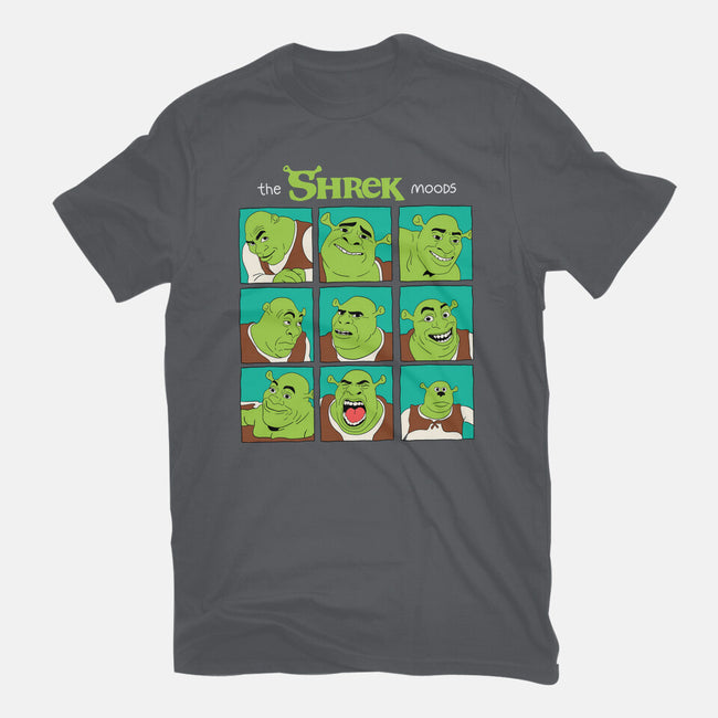 The Shrek Moods-Womens-Basic-Tee-yumie