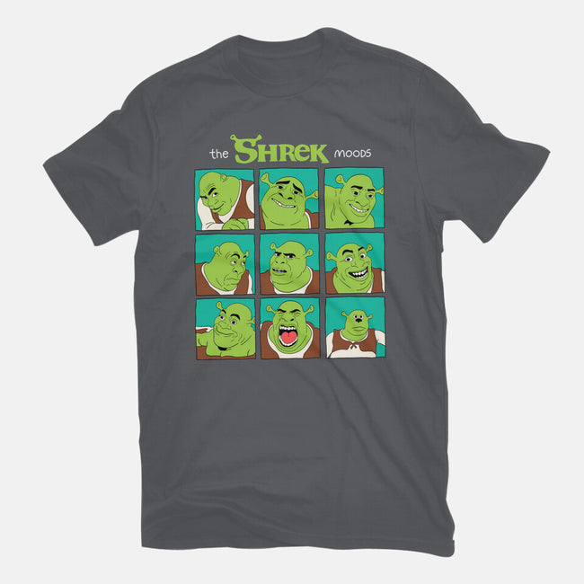The Shrek Moods-Unisex-Basic-Tee-yumie