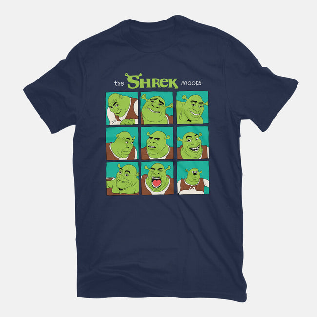 The Shrek Moods-Mens-Basic-Tee-yumie