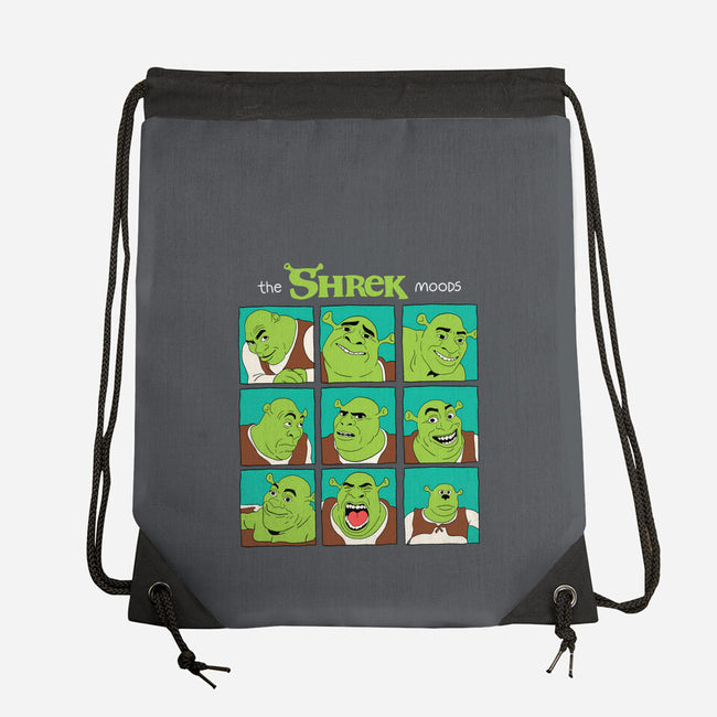 The Shrek Moods-None-Drawstring-Bag-yumie