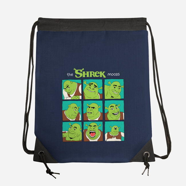 The Shrek Moods-None-Drawstring-Bag-yumie