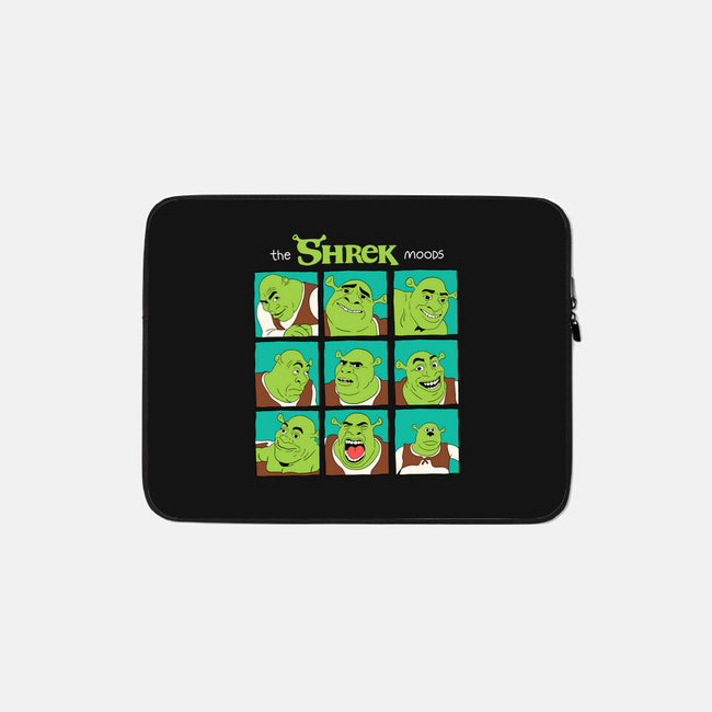 The Shrek Moods-None-Zippered-Laptop Sleeve-yumie