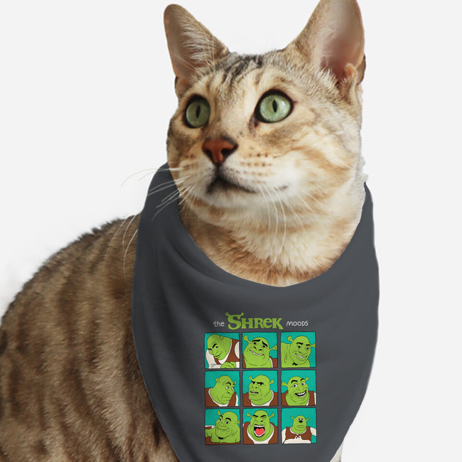 The Shrek Moods-Cat-Bandana-Pet Collar-yumie