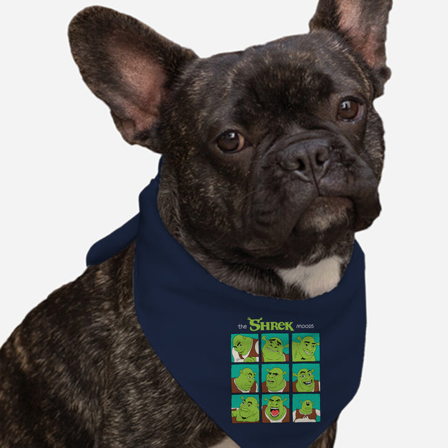 The Shrek Moods-Dog-Bandana-Pet Collar-yumie