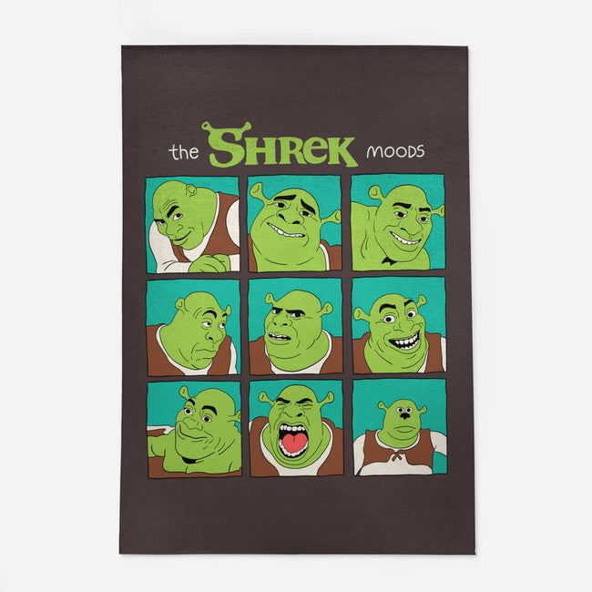 The Shrek Moods-None-Indoor-Rug-yumie