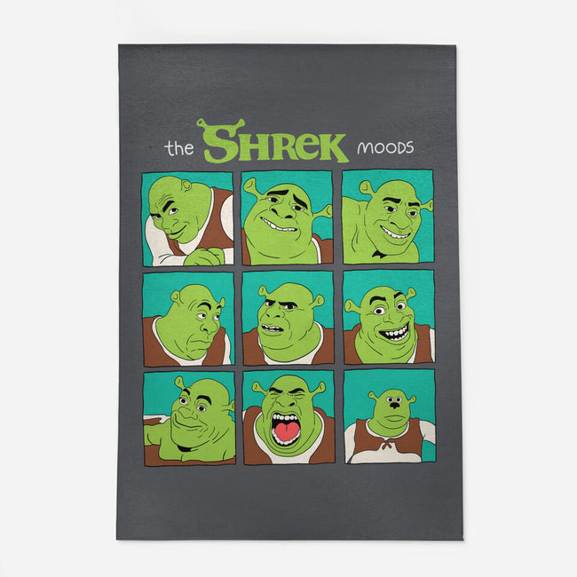 The Shrek Moods-None-Outdoor-Rug-yumie