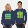 The Shrek Moods-Unisex-Crew Neck-Sweatshirt-yumie