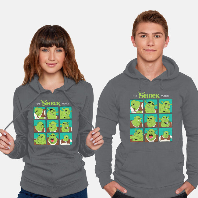 The Shrek Moods-Unisex-Pullover-Sweatshirt-yumie