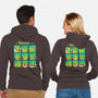 The Shrek Moods-Unisex-Zip-Up-Sweatshirt-yumie