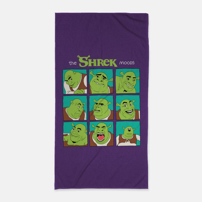 The Shrek Moods-None-Beach-Towel-yumie