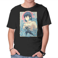 Great Wave Inosuke-Mens-Basic-Tee-hypertwenty