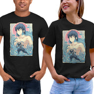 Great Wave Inosuke-Unisex-Basic-Tee-hypertwenty