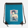 Great Wave Inosuke-None-Drawstring-Bag-hypertwenty