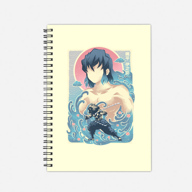 Great Wave Inosuke-None-Dot Grid-Notebook-hypertwenty